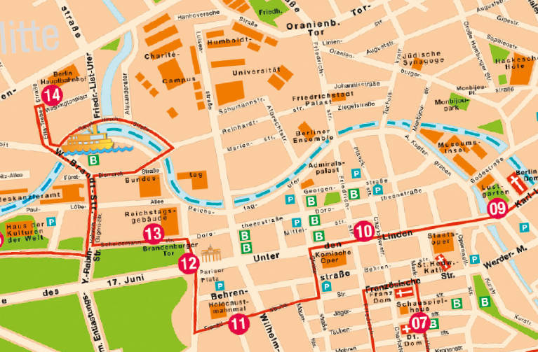 Blue Buses Berlin - Blue Route